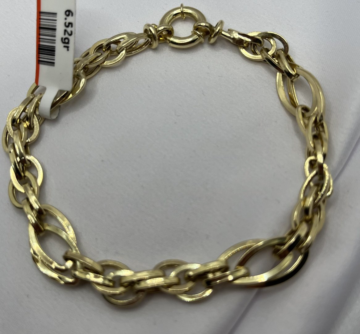 Браслет Timuchin Gold LA1986/199 длина 20 см, вес 6.52 г золото, плетение отсутствует купить,486200
