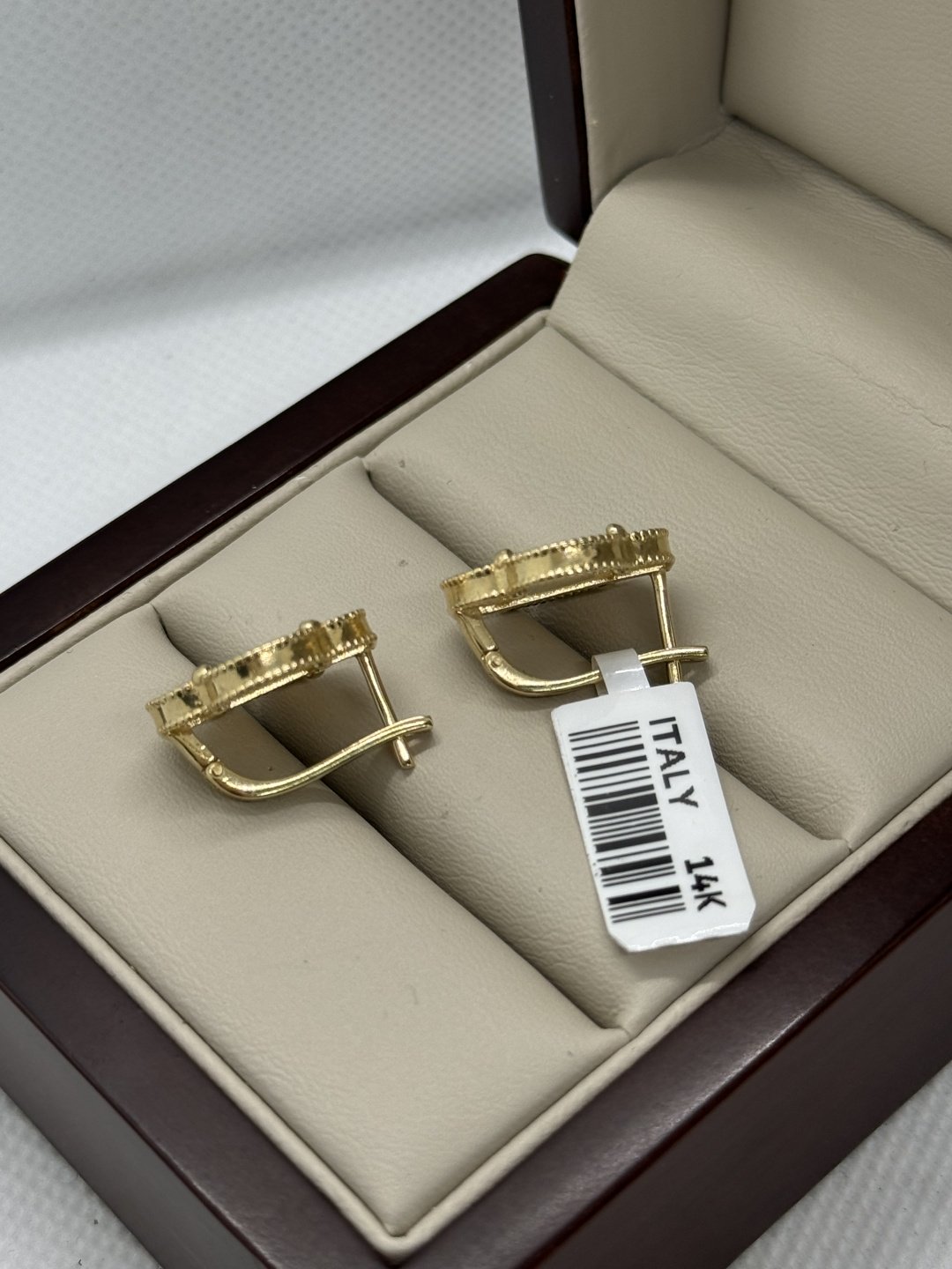 Серьги Italy Gold 266296796 вес 5.37 г золото, без вставок купить,NaN
