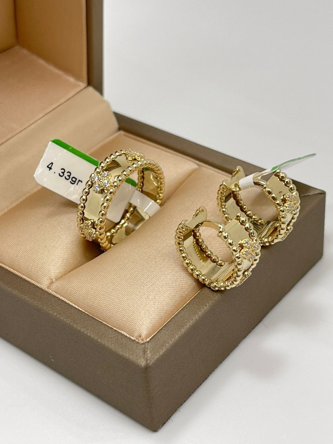Assylym gold 353901 вес 9.63 г золото, фианит купить,719450