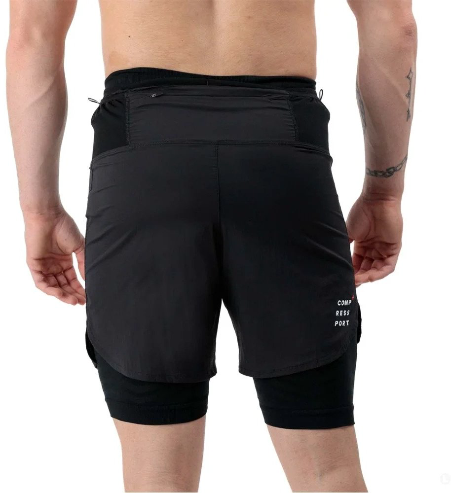 Спортивные шорты Compressport черный купить,63900