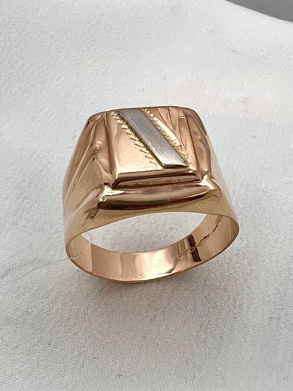 Кольцо Raia Gold 0971 размер 21 вес 3.93 г золото, без вставок купить,NaN