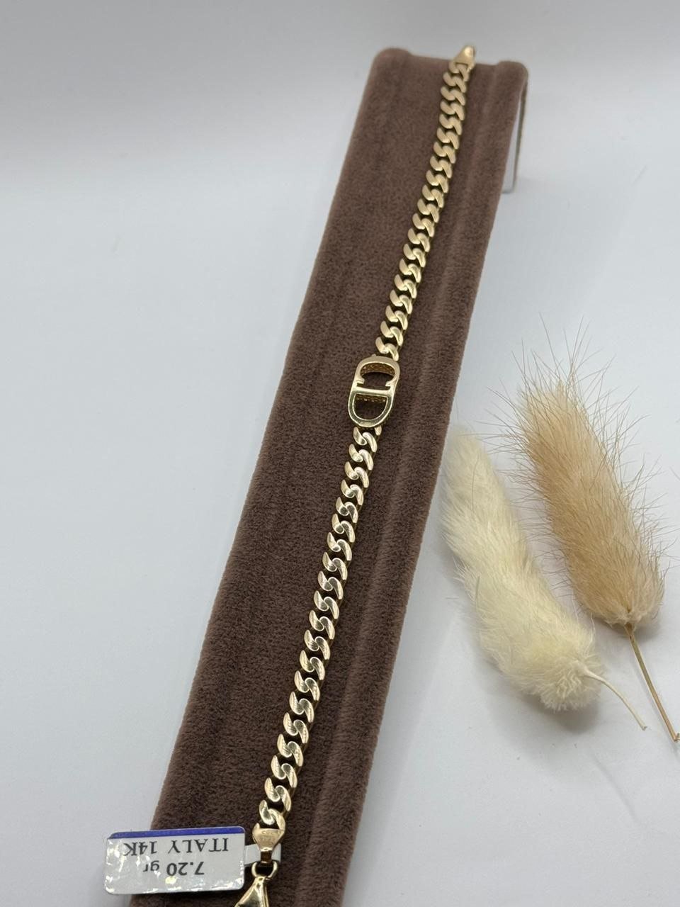 Браслет Ayala Collection 220548 длина 20 см, вес 7.19 г золото, плетение отсутствует купить,535700