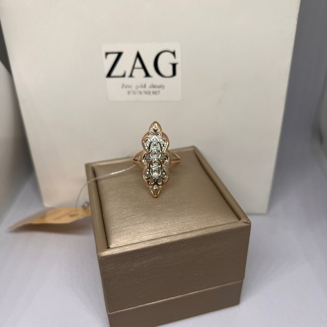 Кольцо Diamond 29031995 размер 20.5 вес 3.48 г золото, фианит купить,NaN