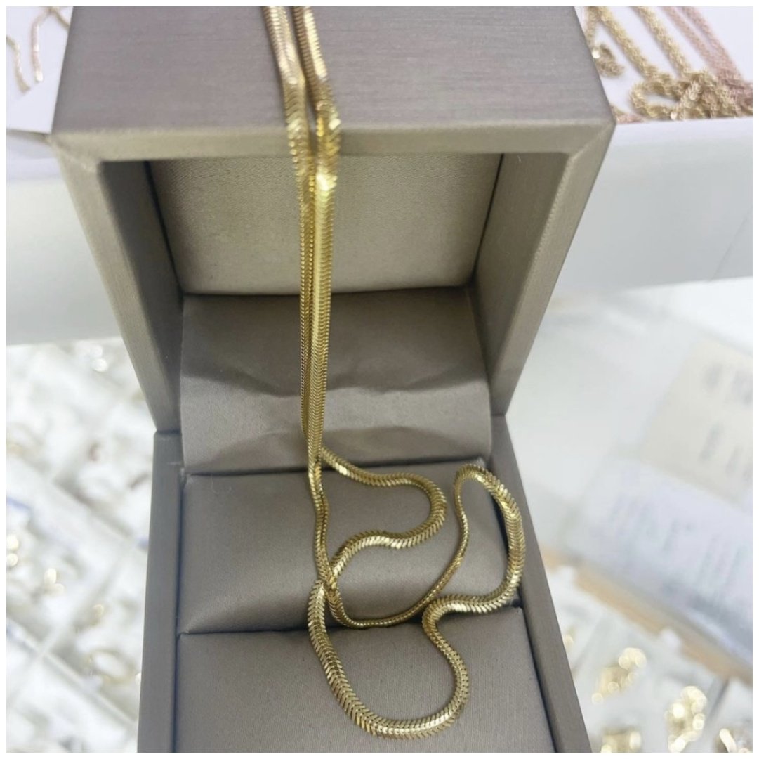 Цепь Altyn_Gold 245473174 длина 50 см, вес 8.14 г золото, плетение снейк купить,NaN
