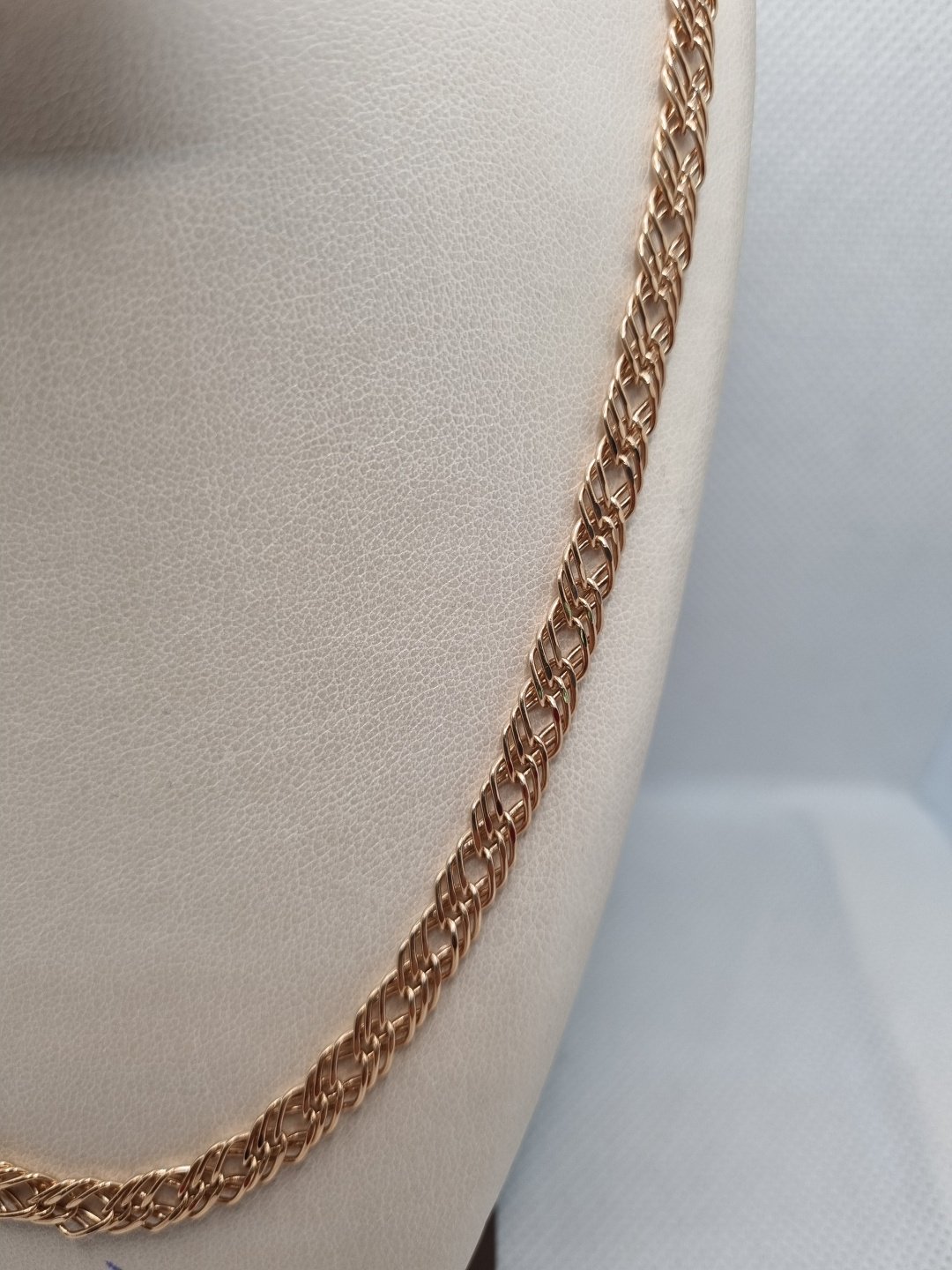Цепь Zhanar Gold ZHA84/450 длина 55 см, вес 9.22 г золото, плетение тройной ромб купить,NaN