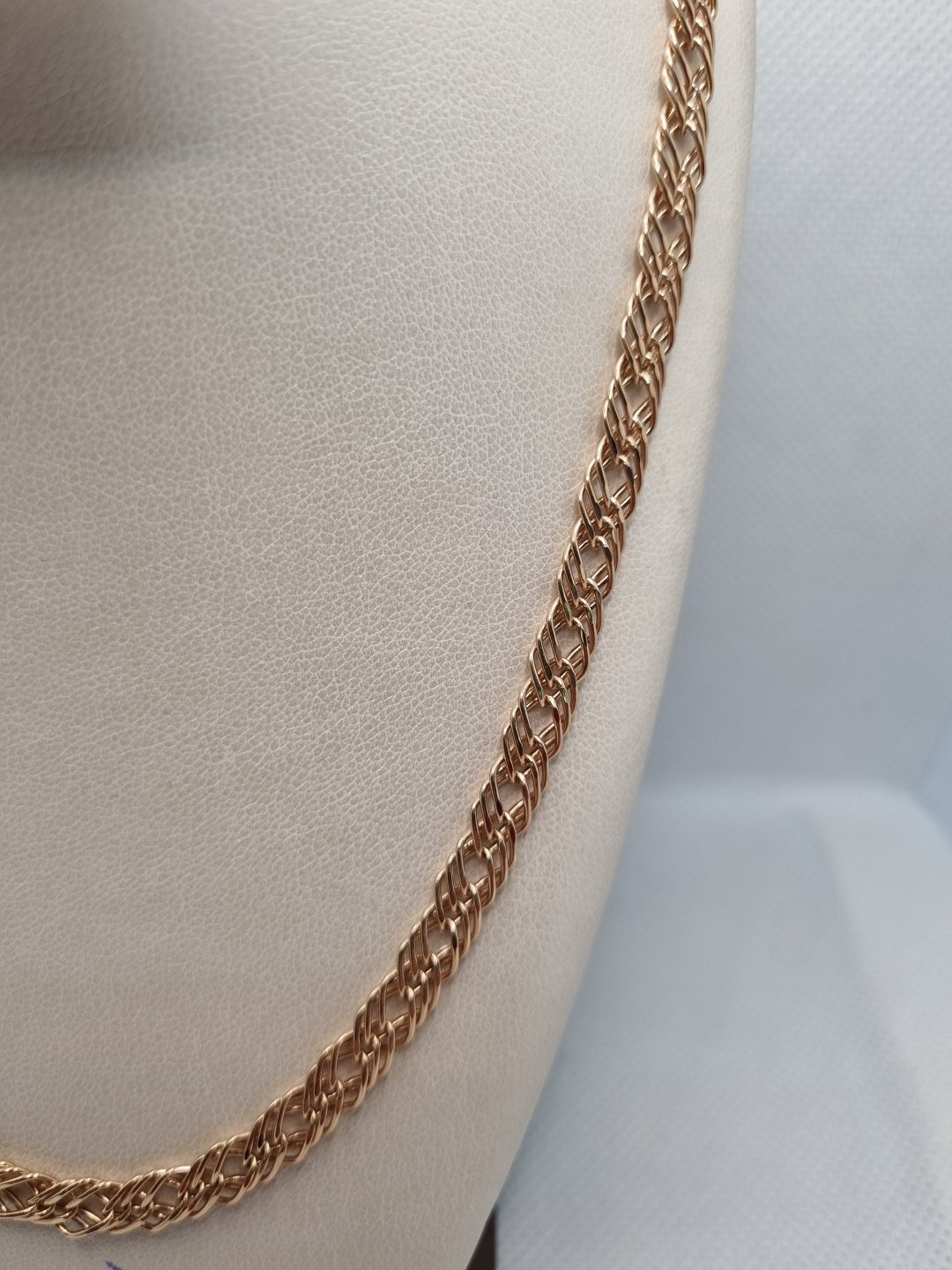 Цепь Zhanar Gold ZHA84/450 длина 55 см, вес 9.22 г золото, плетение тройной ромб купить,NaN
