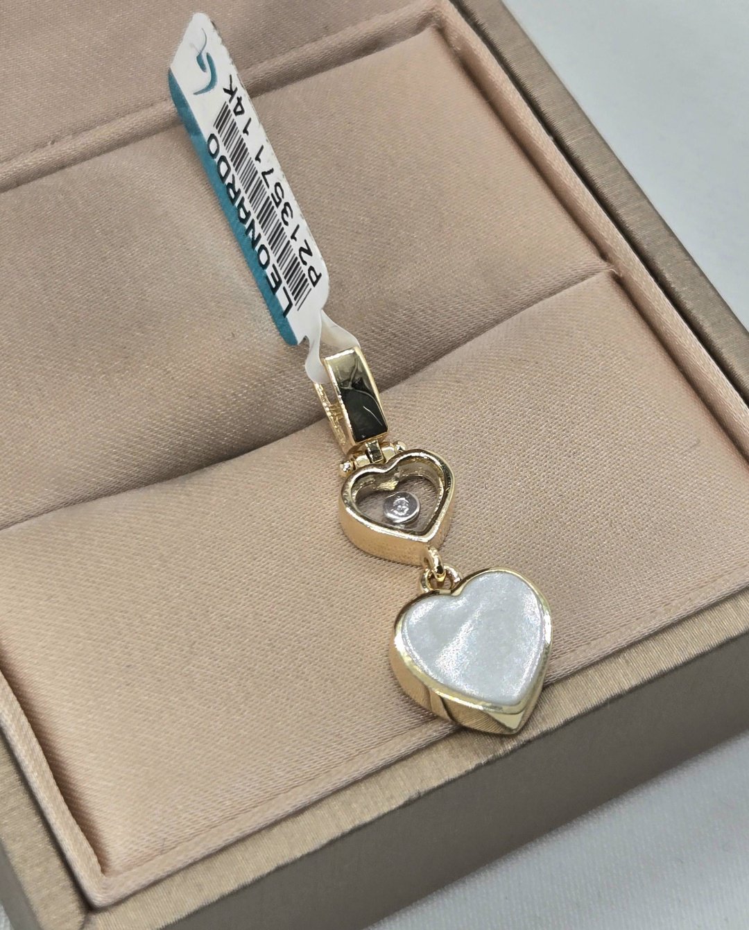 ADDemin 010-167 вес 12.47 г золото, фианит, перламутр купить,932450