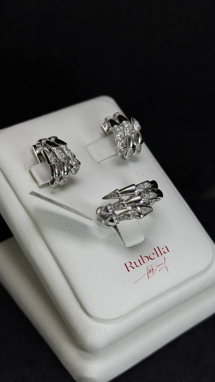 Rubella 5347 вес 10.93 г золото, фианит купить,816200