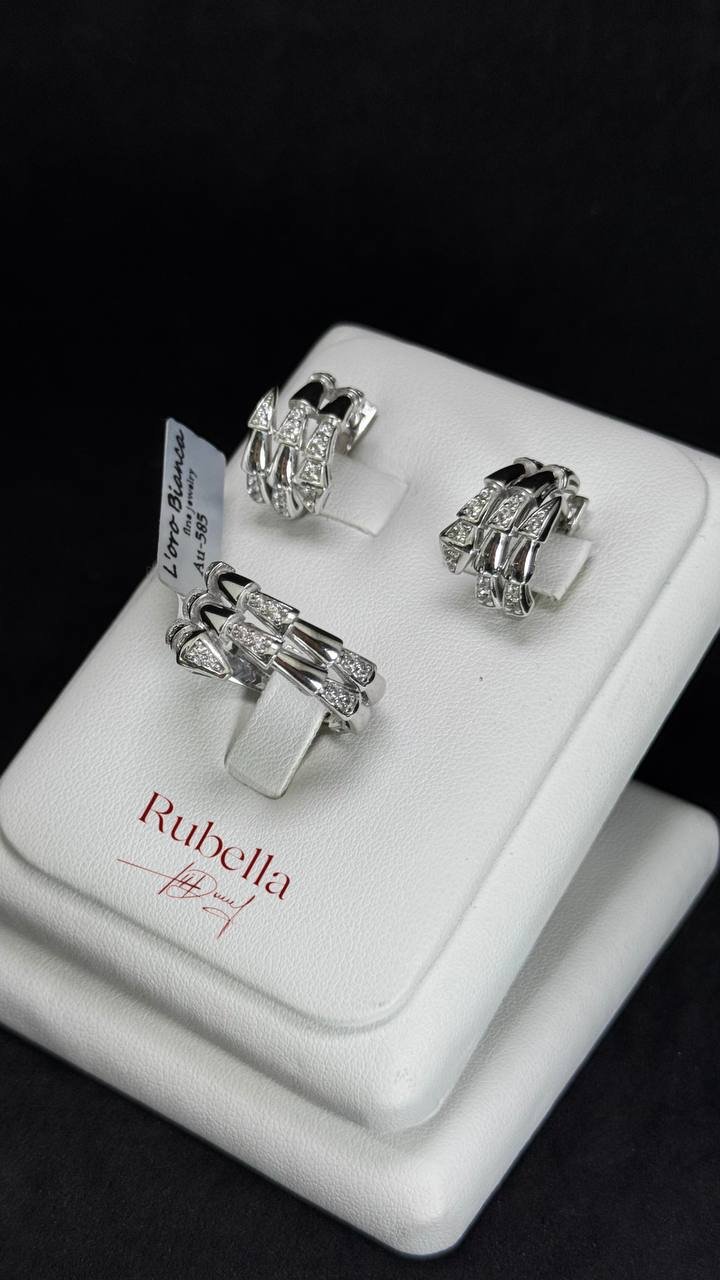 Rubella 5347 вес 10.93 г золото, фианит купить,816200