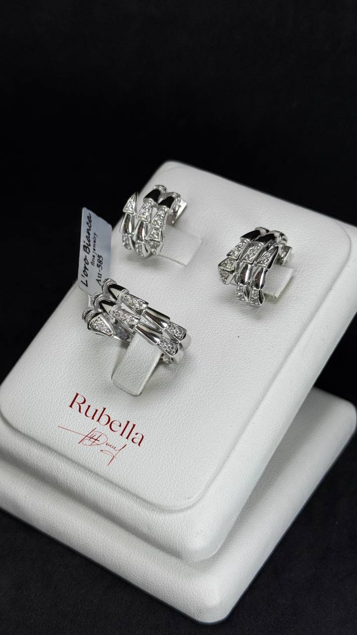 Rubella 5347 вес 10.93 г золото, фианит купить,816200