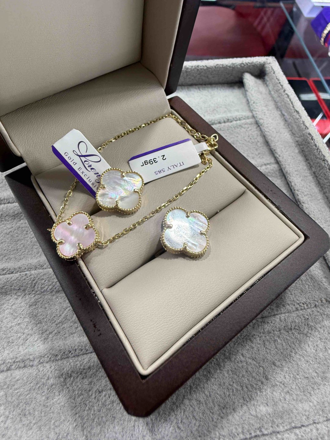 Keremet Jewelry 3663525 вес 6.41 г золото, перламутр купить,NaN