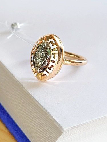 Кольцо Crystal 1560345619-С размер 18.5 вес 1.22 г золото, без вставок купить,NaN