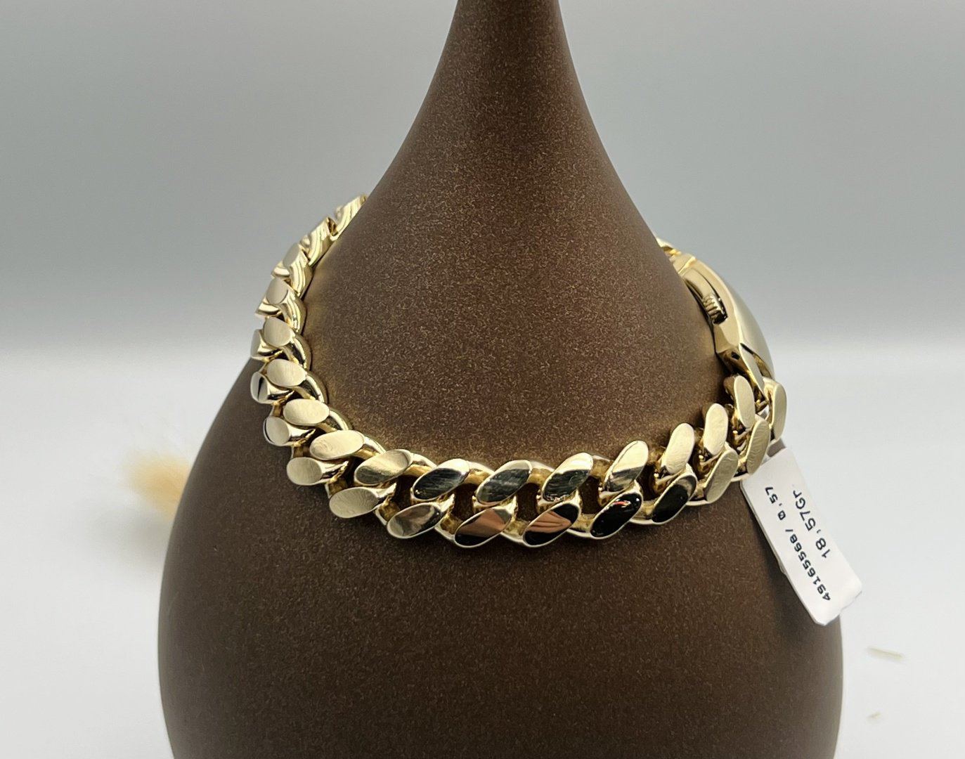 Браслет Ayala Collection AYSI-02 длина 21 см, вес 18.5 г золото, плетение панцирное купить,483950