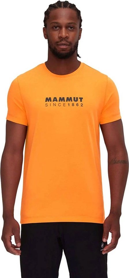Футболка Mammut оранжевый купить,NaN
