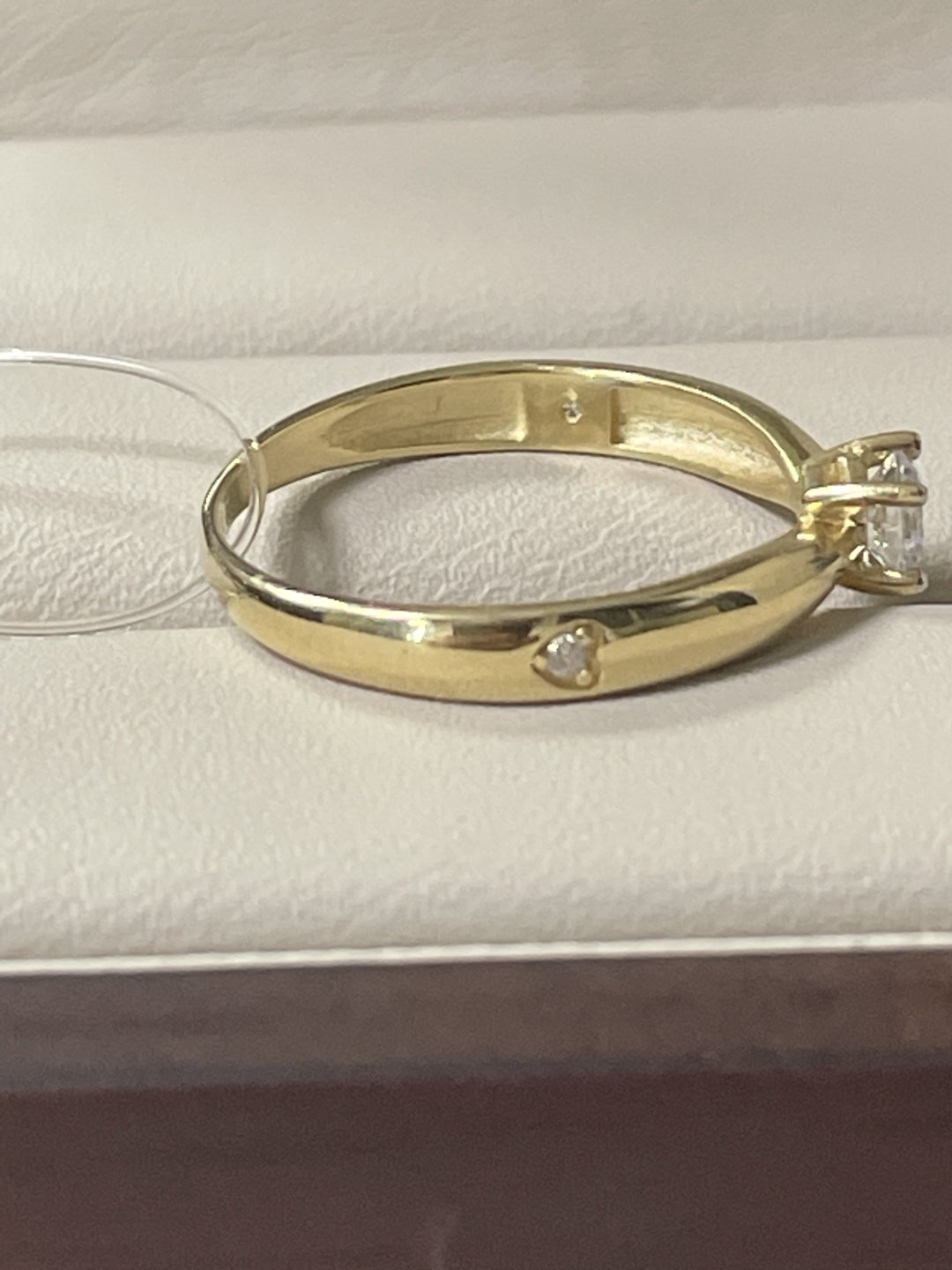 Кольцо Diamond Exclusive 9654321 размер 17.5 вес 1.78 г золото, фианит купить,NaN