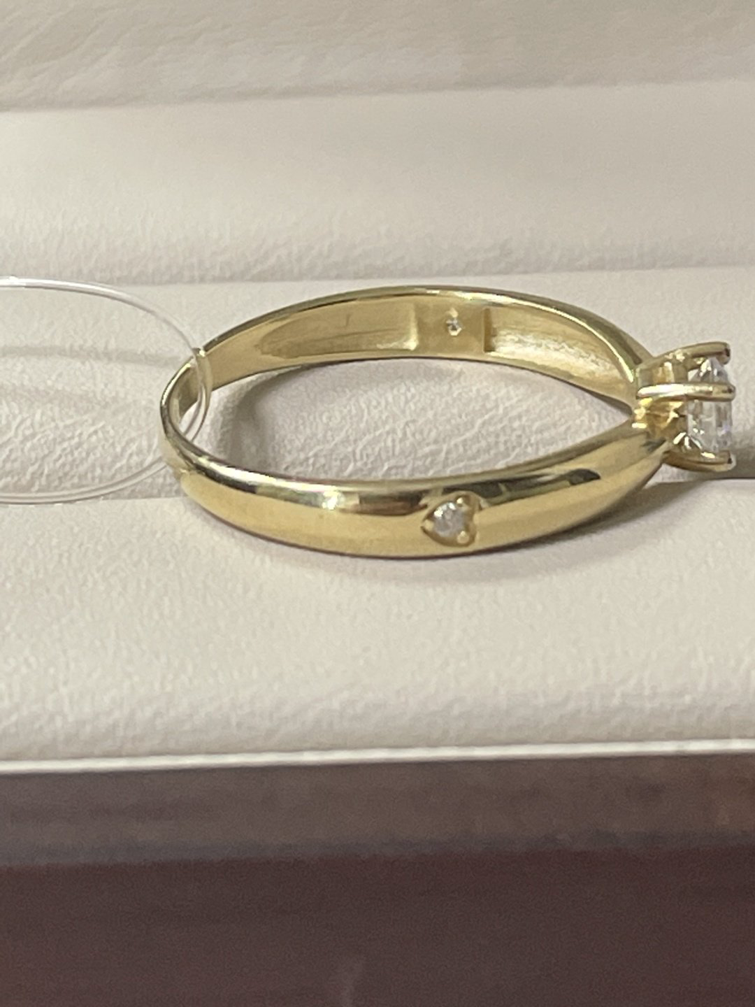 Кольцо Diamond Exclusive 9654321 размер 17.5 вес 1.78 г золото, фианит купить,NaN