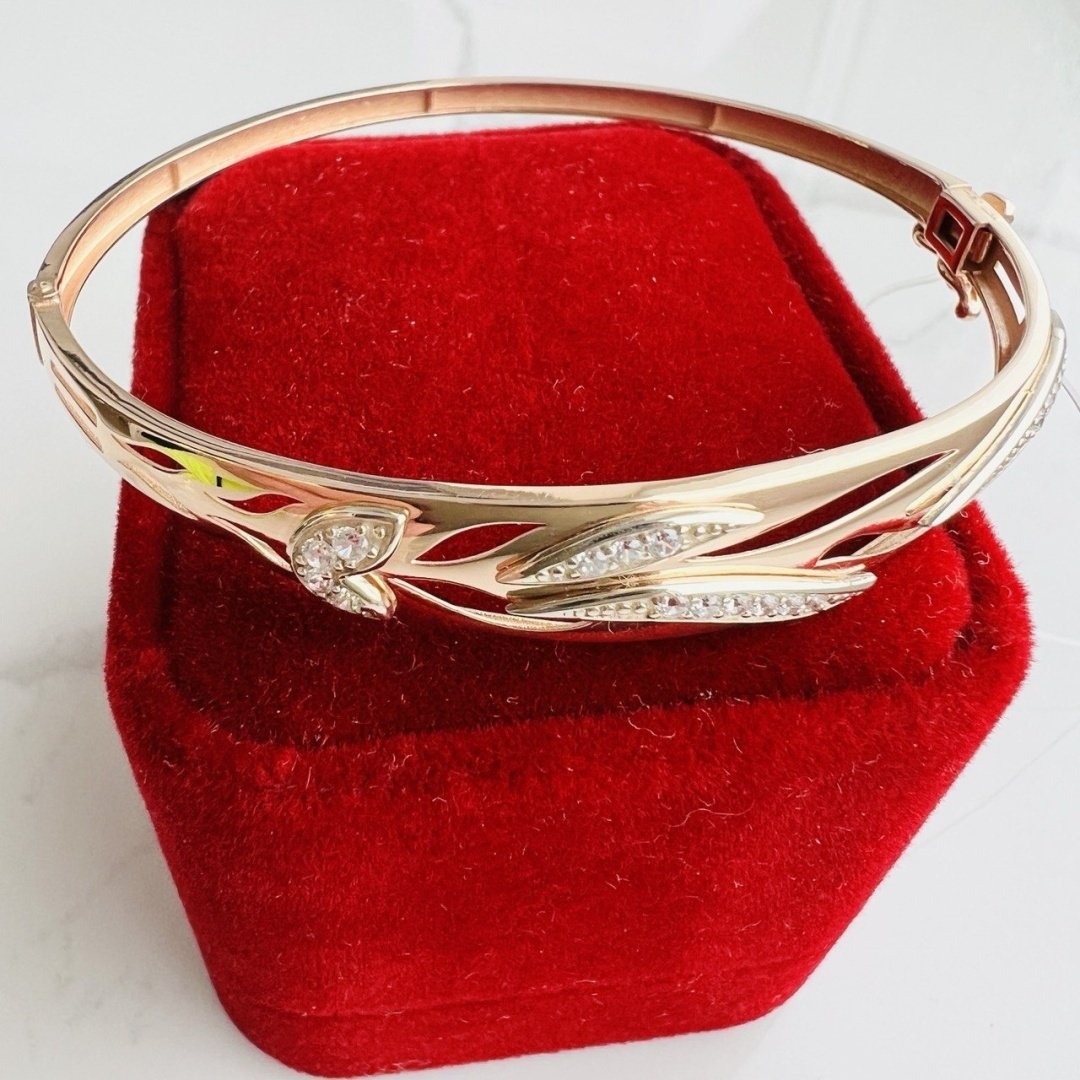 Браслет SAFIYA JEWELRY 43111055 длина 19 см, вес 6.41 г золото, плетение обод купить,NaN