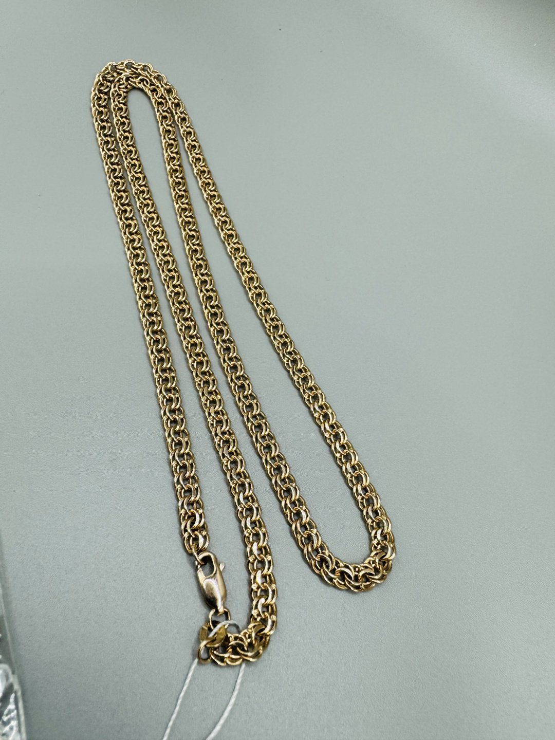 Цепь Raia Gold 0001034 длина 55 см, вес 6.78 г золото, плетение бисмарк купить,NaN