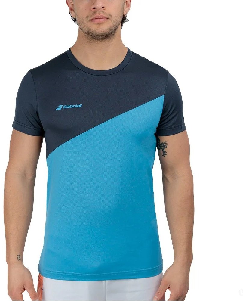Футболка Babolat голубой купить,NaN
