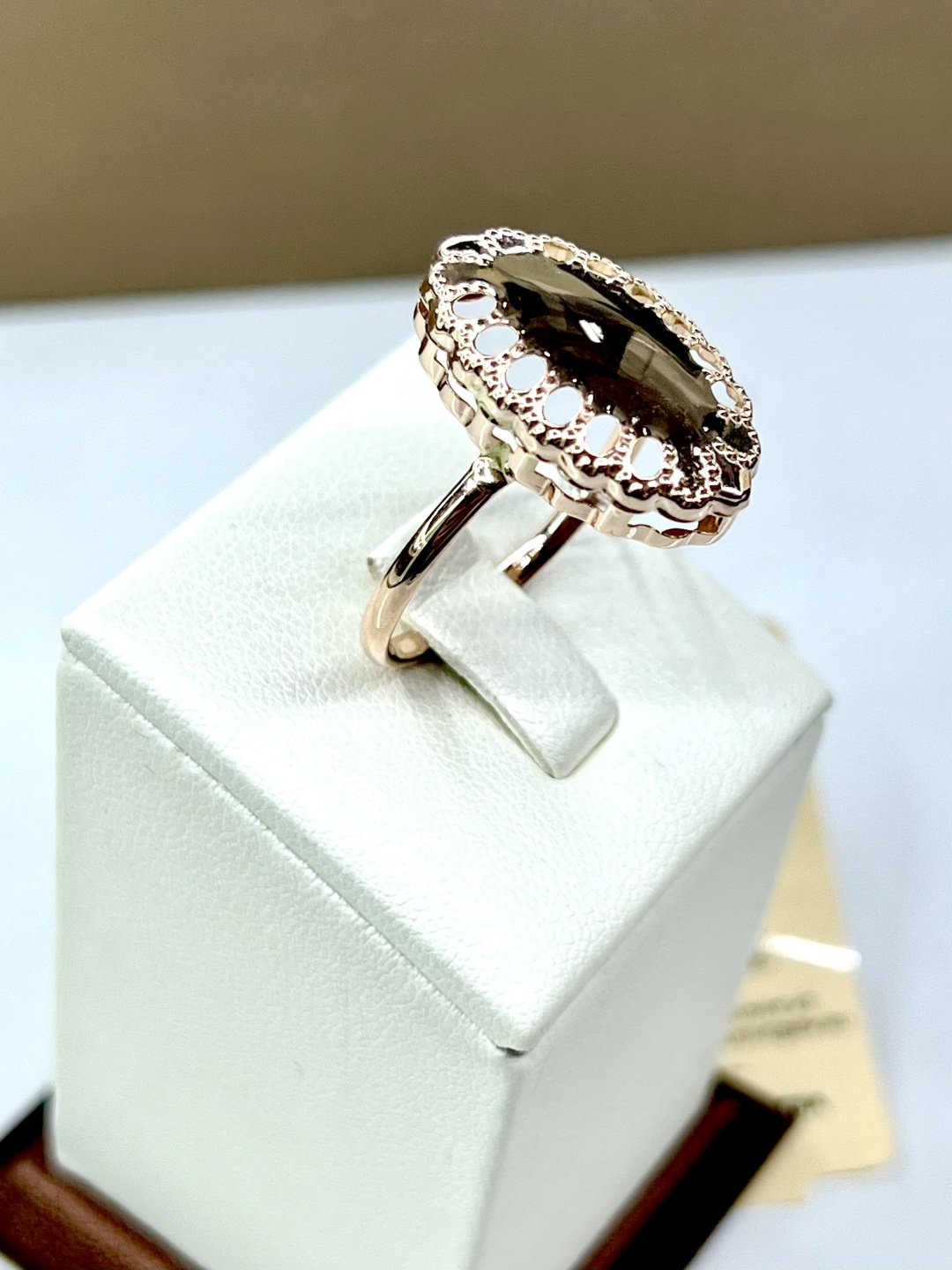 Кольцо Diamond Exclusive 585 размер 20.5 вес 1.25 г золото, без вставок купить,NaN
