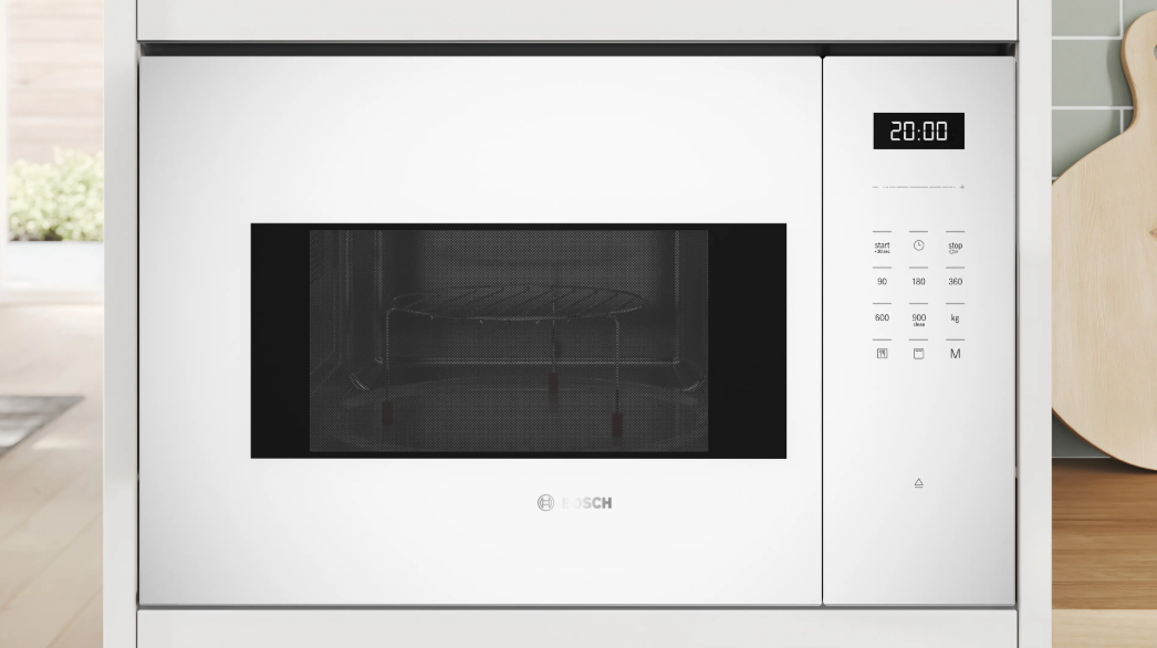 Встраиваемая микроволновая печь Bosch BEL554MW2 белая