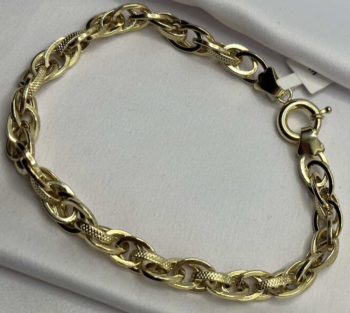 Браслет Timuchin Gold LA1986/123 длина 20 см, вес 6.27 г золото, плетение отсутствует купить,NaN