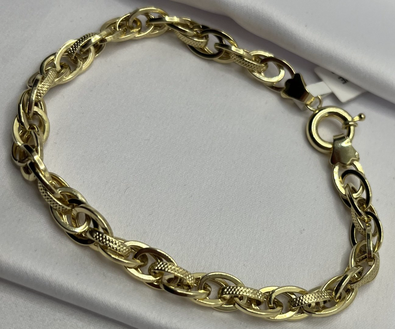Браслет Timuchin Gold LA1986/123 длина 20 см, вес 6.27 г золото, плетение отсутствует купить,NaN
