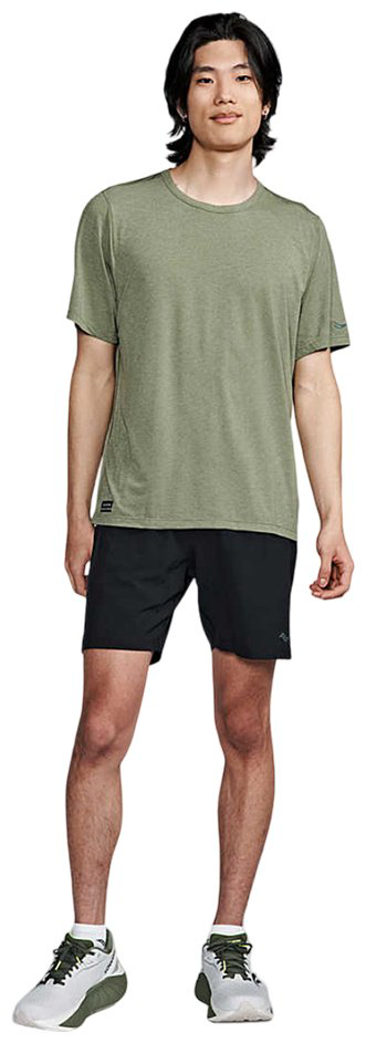 Футболка Saucony зеленый купить,NaN
