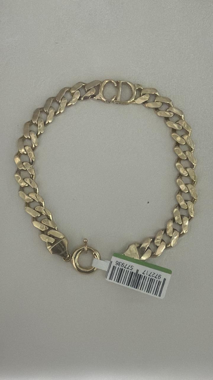 Браслет Italy Gold 6789432 длина 21 см, вес 8.3 г золото, плетение нонна-бисмарк купить,NaN