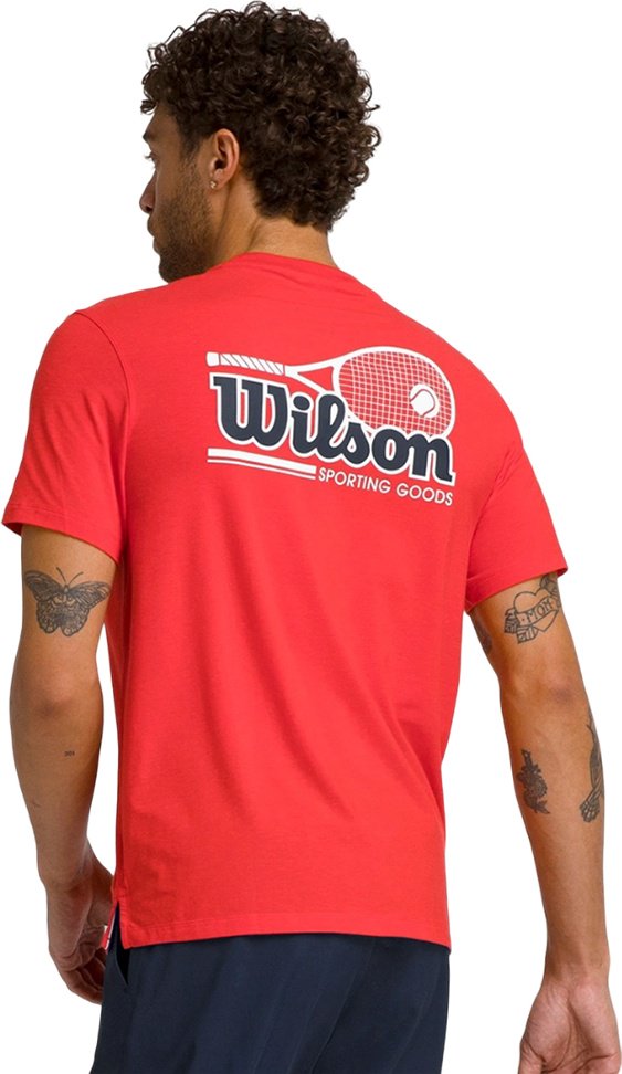 Футболка Wilson красный купить,NaN