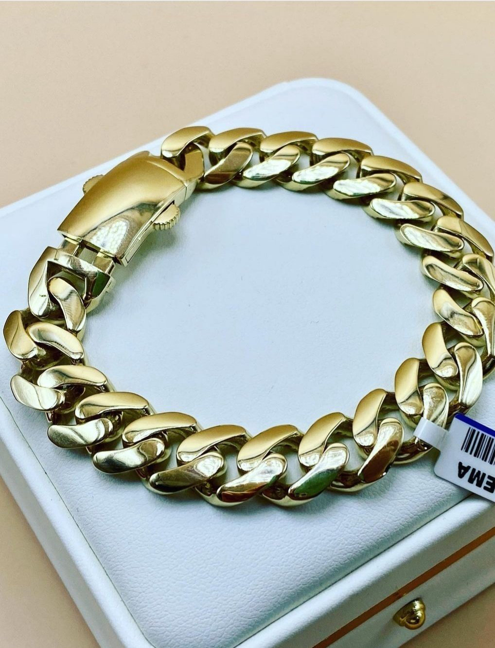 Браслет Raia Gold 0050621 длина 20 см, вес 19.26 г золото, плетение бельцер купить,1443200