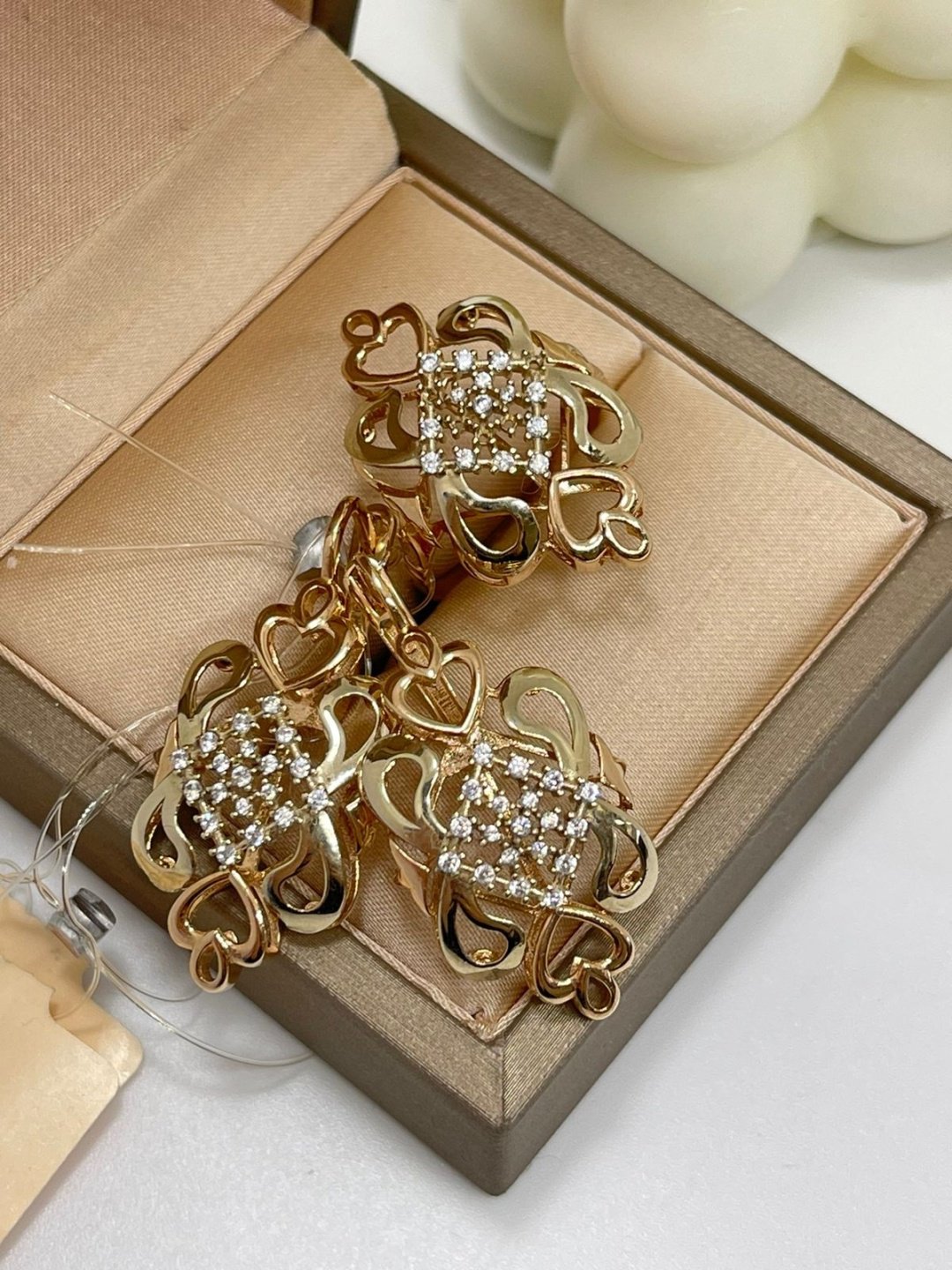 Assylym gold 958474 вес 9.75 г золото, фианит купить,729200