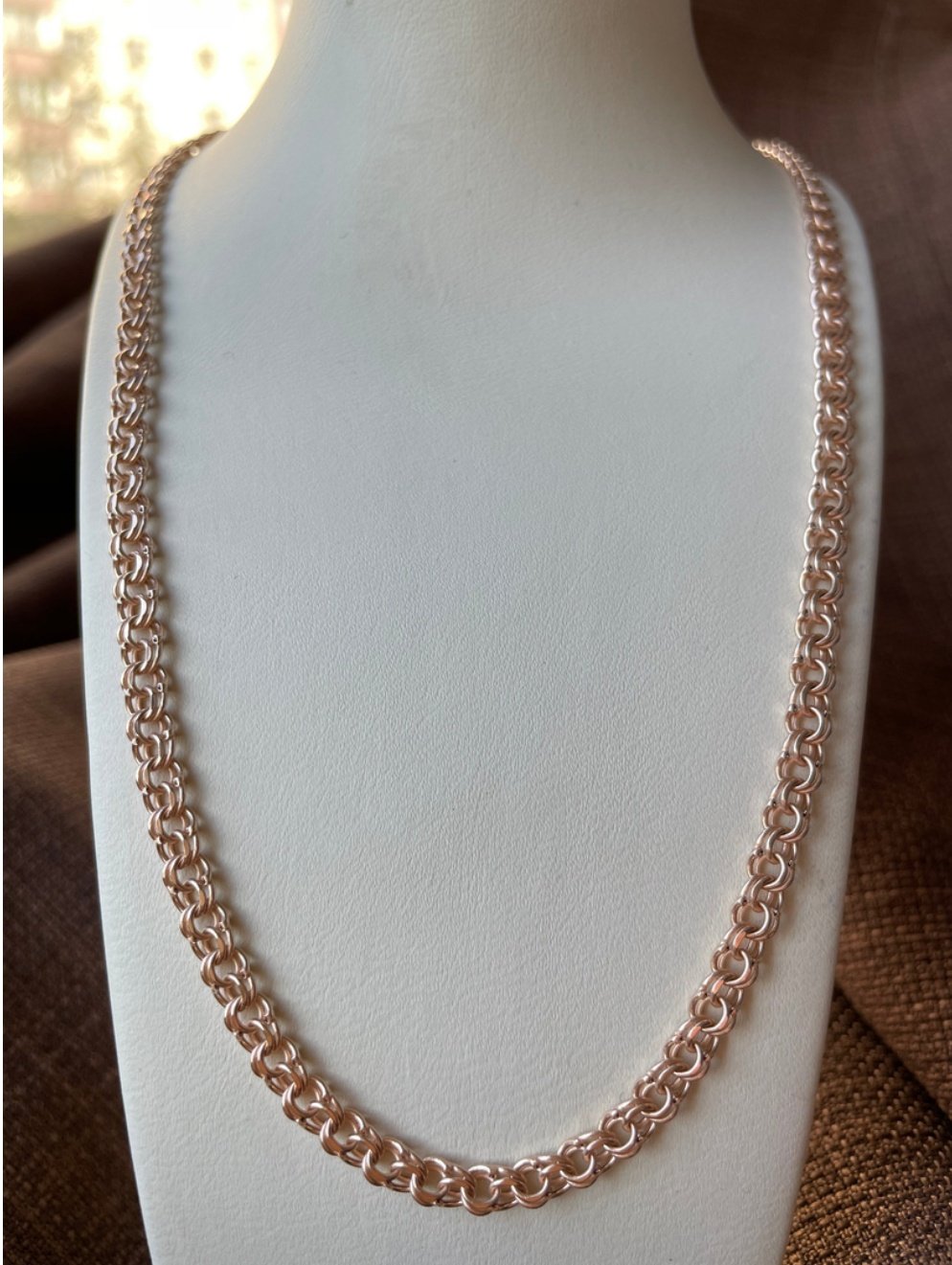 Цепь Splendore Collection SPL000000046 длина 55 см, вес 5.4 г золото, плетение бисмарк купить,NaN