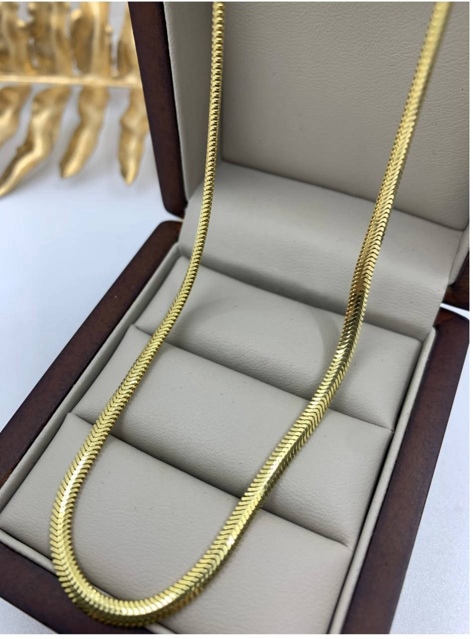 Цепь Italy Gold Gul0722 длина 55 см, вес 5.6 г золото, плетение снейк купить,NaN