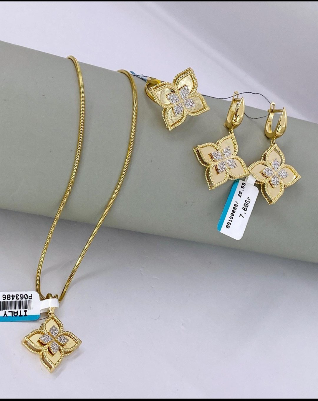 Italy Gold 608019 вес 11 г золото, без вставок купить,821450