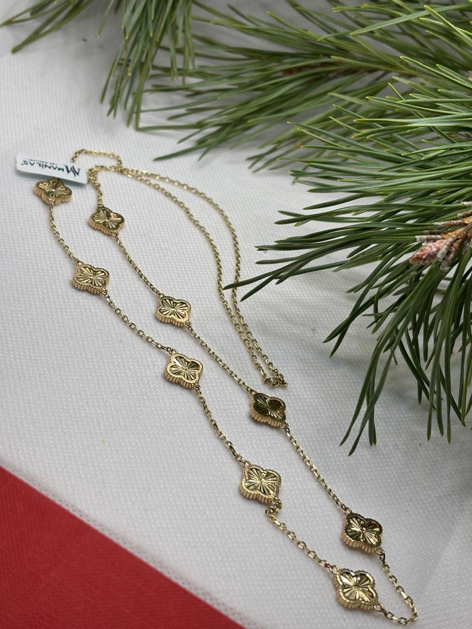 Колье MANILAS GOLD 809917534 длина 70 см вес 12.25 г золото, без вставок купить,NaN