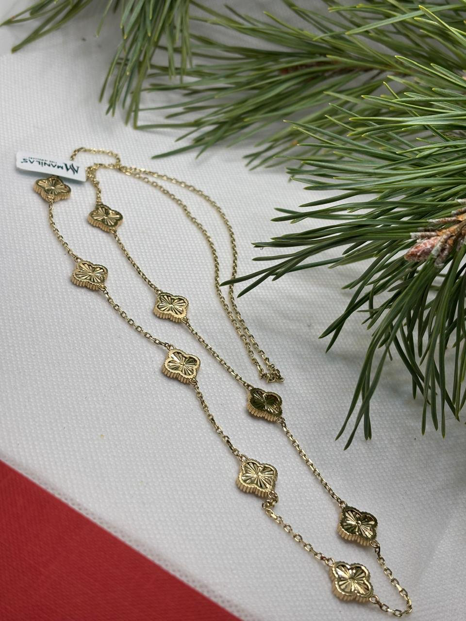 Колье MANILAS GOLD 809917534 длина 70 см вес 12.25 г золото, без вставок купить,NaN