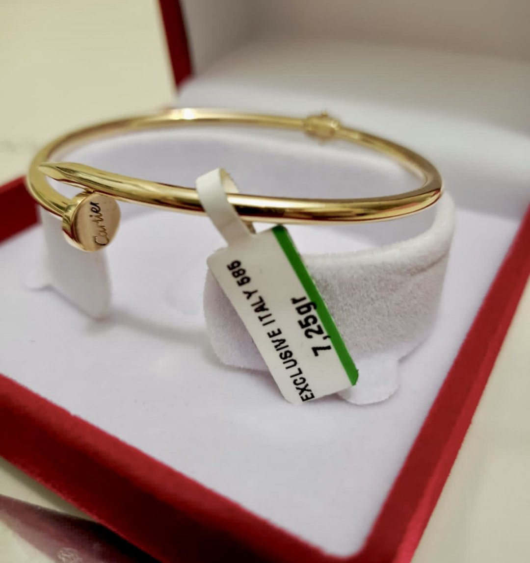 Браслет Altyn Gold 492373 длина 17 см, вес 7.25 г золото, плетение отсутствует купить,NaN