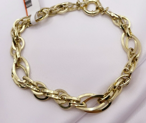 Браслет Timuchin Gold LA1986/199 длина 20 см, вес 6.52 г золото, плетение отсутствует