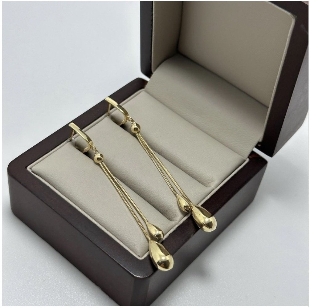Серьги MIRSADO GOLD Серьги висячие золото вес 3.21 г золото, без вставок купить,NaN