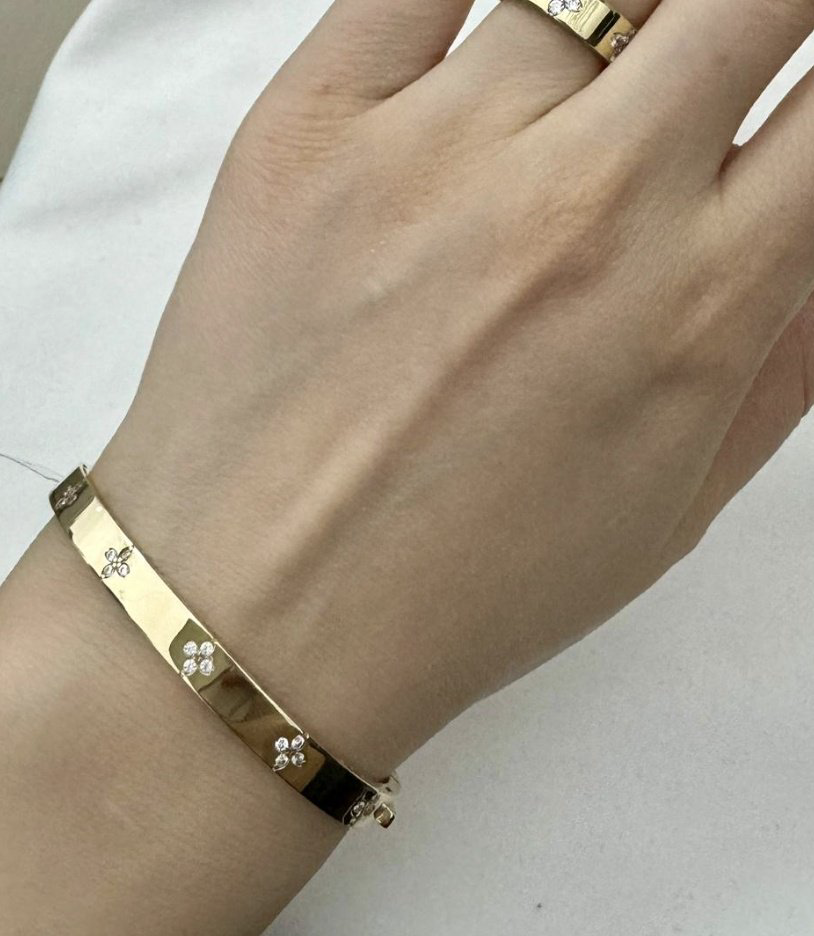 Браслет Italy Gold 019 длина 18 см, вес 8.92 г золото, плетение отсутствует купить,NaN