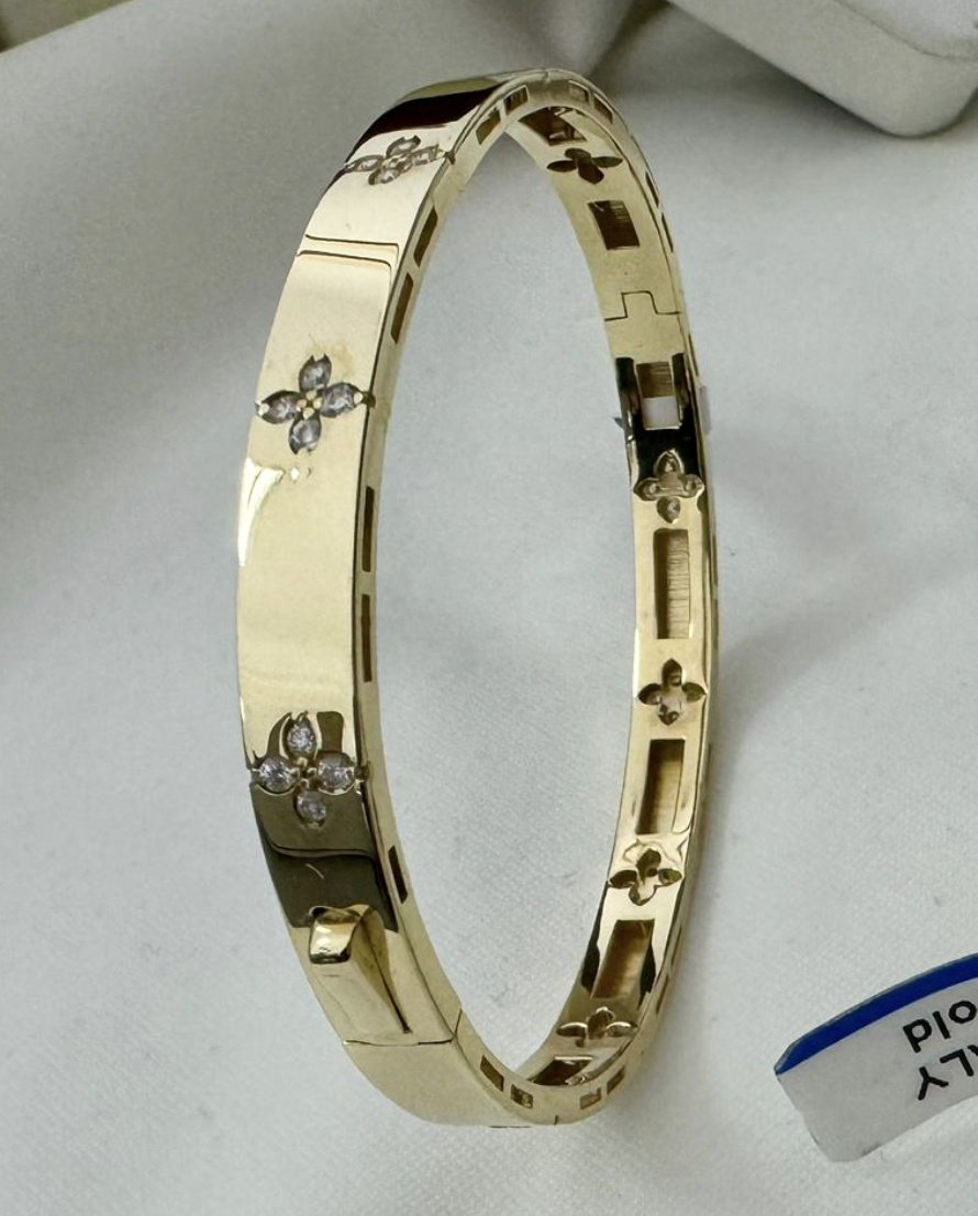 Браслет Italy Gold 019 длина 18 см, вес 8.92 г золото, плетение отсутствует купить,NaN
