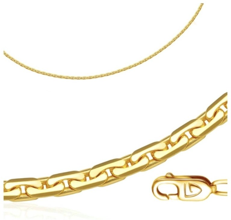 Цепь Goldmas GM111110 длина 55 см, вес 10.75 г золото, плетение якорное купить,NaN