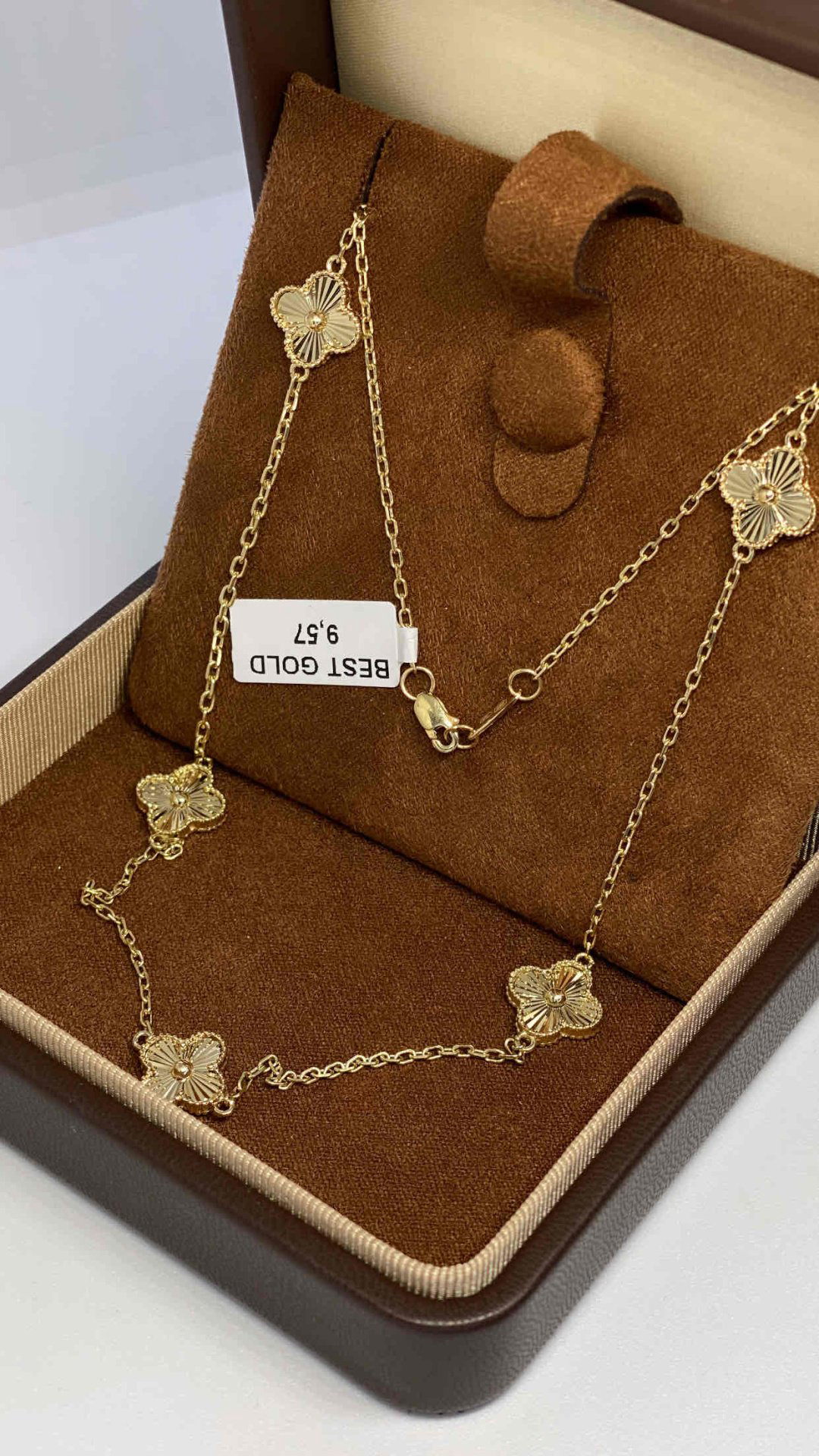 Цепь BEST JEWELER 0957 длина 55 см, вес 9.57 г золото, плетение якорное купить,NaN