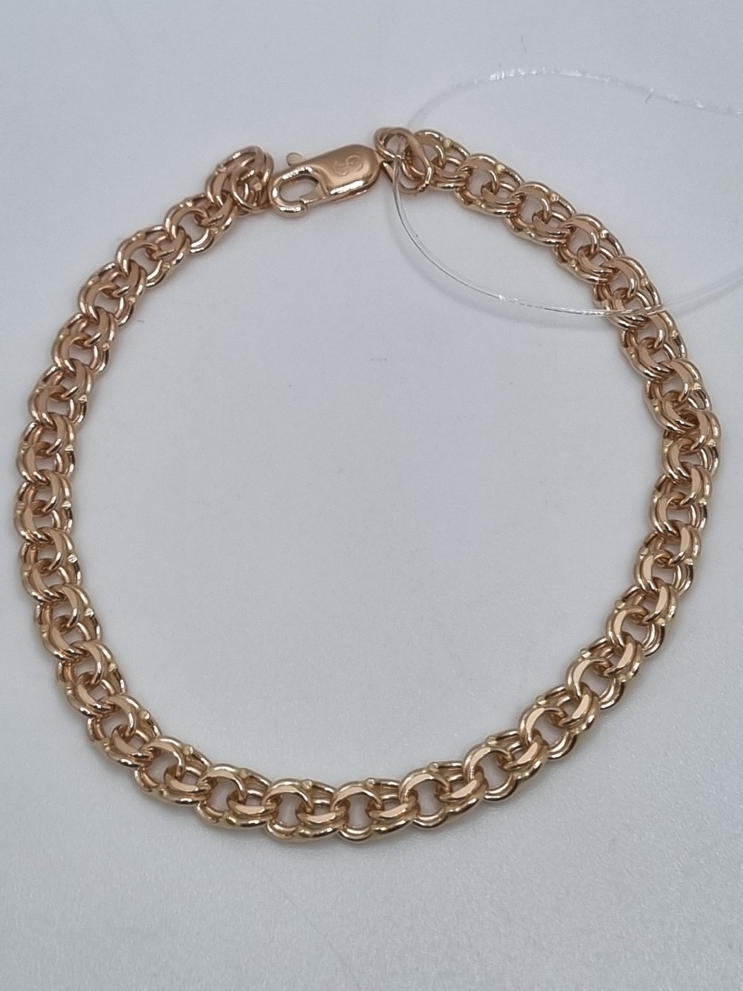 Браслет Zhanar Gold ZHA84_45 длина 19 см, вес 4.39 г золото, плетение бисмарк купить,NaN