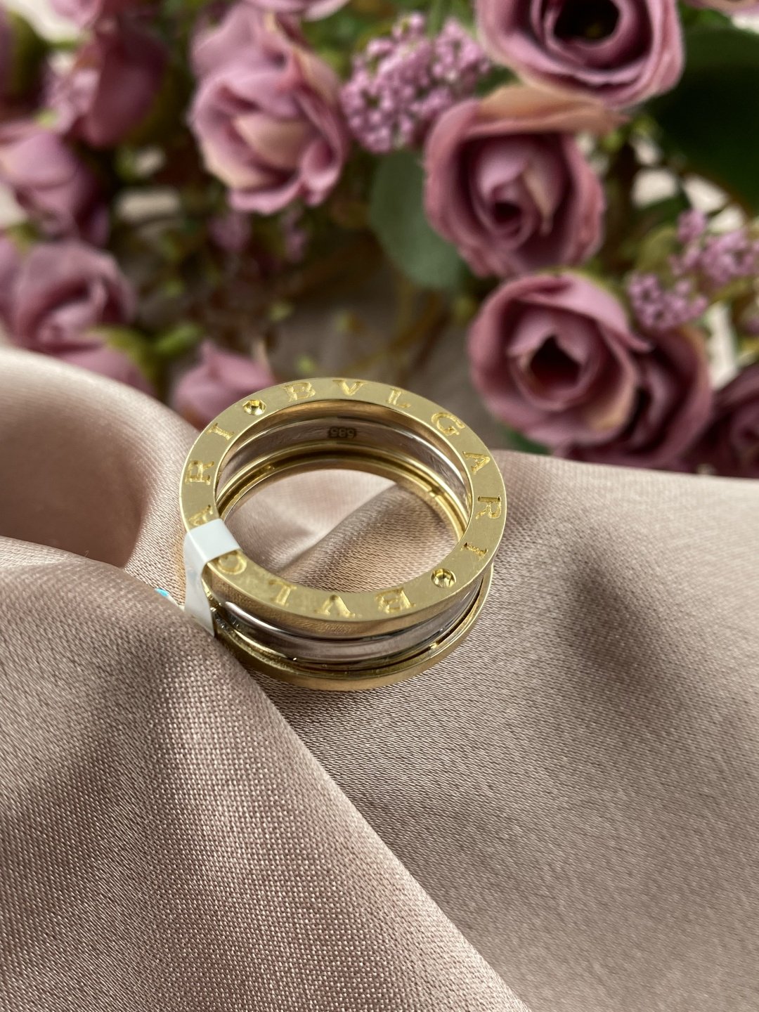 Кольцо Saniya Gold R003508 размер 17 вес 6.54 г золото, без вставок купить,NaN