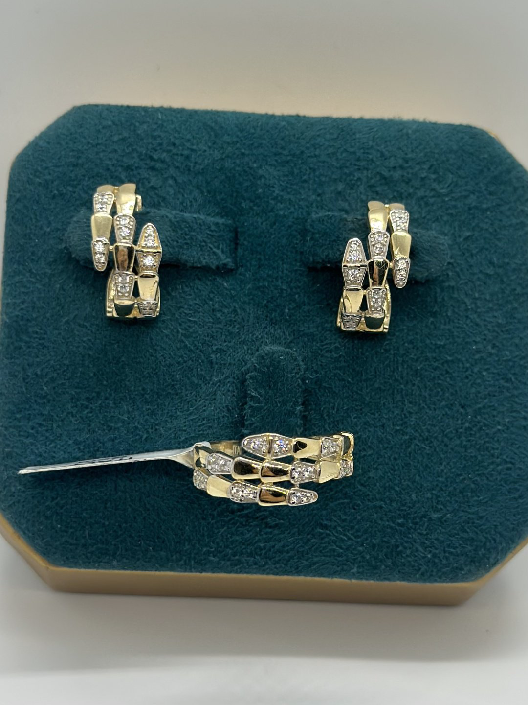 Zhanar Gold Булгари змея комплект Италия вес 6.64 г золото, без вставок купить,NaN