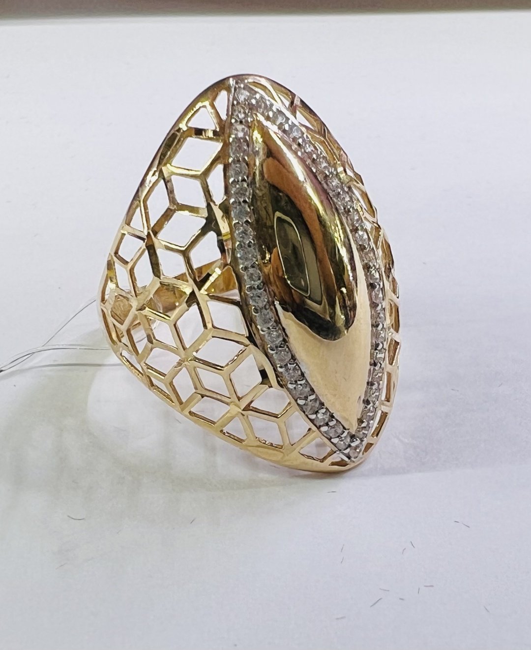 Кольцо Diamond Union 19031909 размер 19 вес 3.19 г золото, фианит купить,NaN