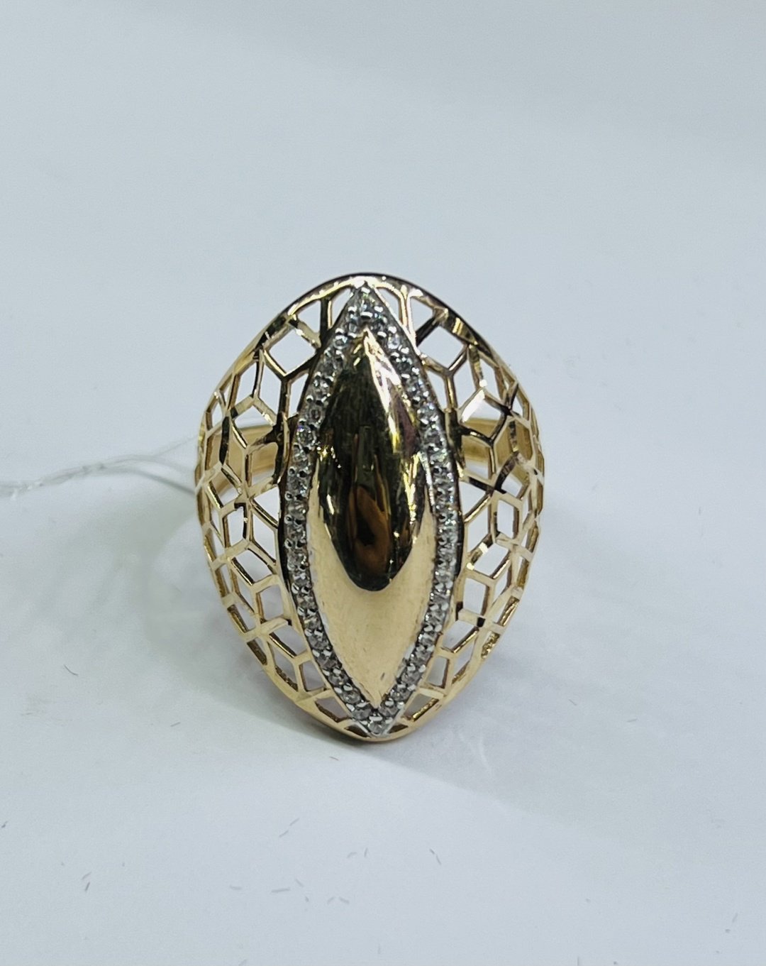 Кольцо Diamond Union 19031909 размер 19 вес 3.19 г золото, фианит купить,NaN
