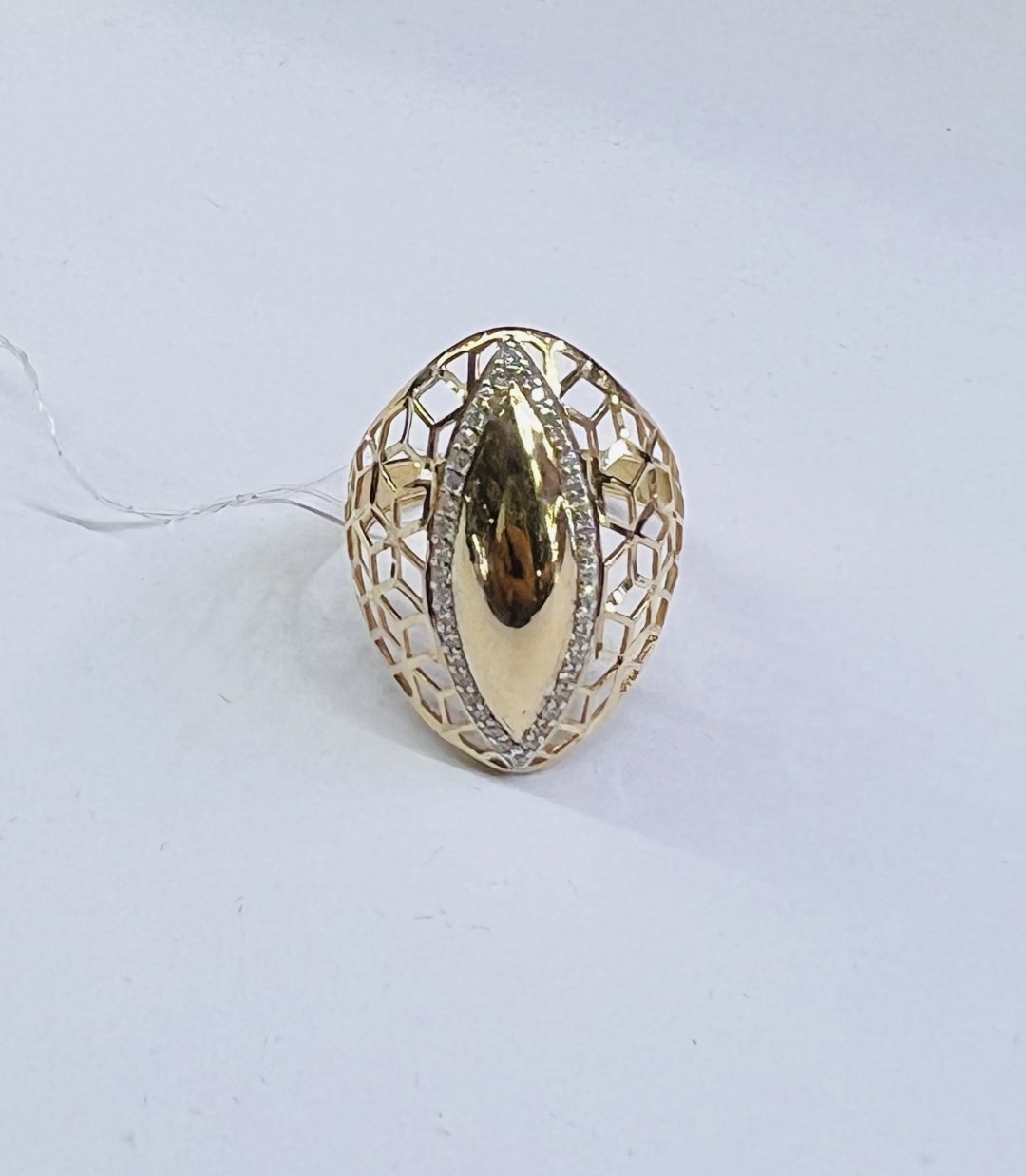 Кольцо Diamond Union 19031909 размер 19 вес 3.19 г золото, фианит купить,NaN